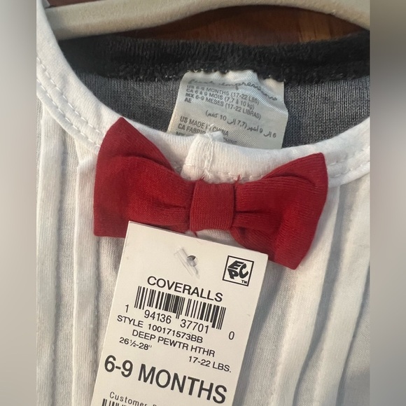 Neat - First Impressions - Tuxedo Romper - Picture 4 of 4